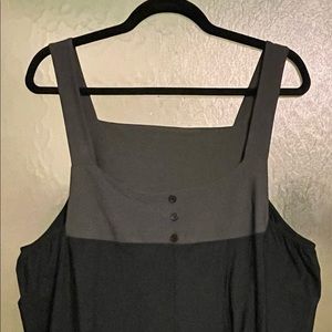 Black and gray jumpsuit by Jason. XL New without tags.